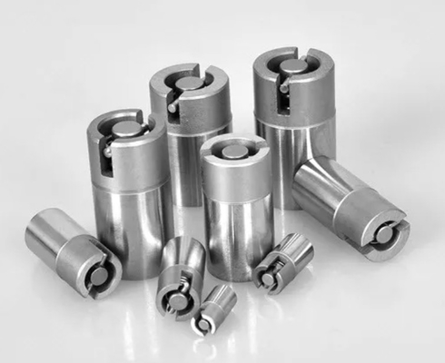 6mm ANSI ชิ้นส่วนแม่พิมพ์พลาสติกที่มีความแม่นยำ 40CR Air Poppet Valve Air Ejector Pin