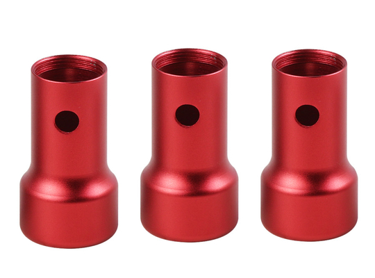 Bead Blasted CNC Turning Parts การรักษาความร้อน Titanium CNC Machining Parts