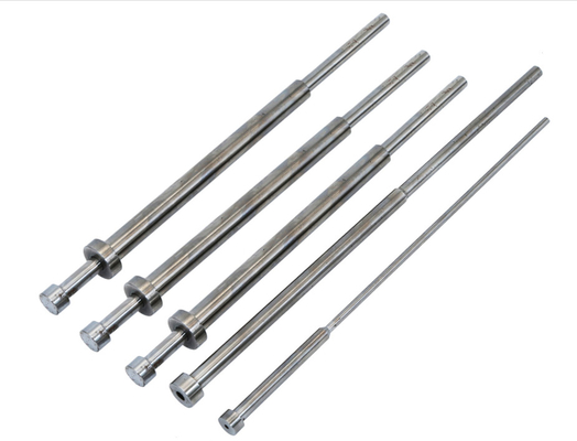 SKD11 H13 หมุดและปลอกตัวดีดแบบขั้นบันได JIS Standard H13 American Inch