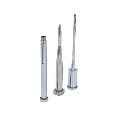 WS 1.2210 Ejector Pins และ Sleeves DIN1530A-B, TiCN Custom Core Pins