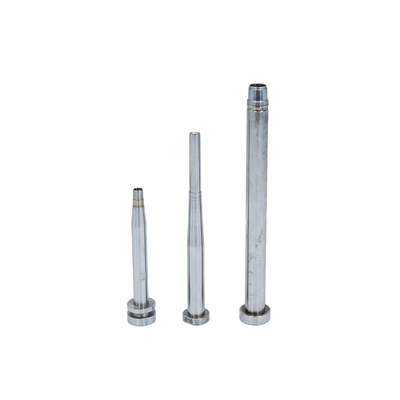 WS 1.2210 Ejector Pins และ Sleeves DIN1530A-B, TiCN Custom Core Pins