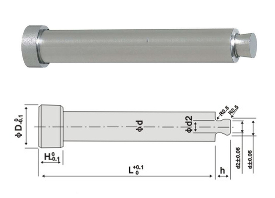 Rlr Rht ชิ้นส่วนแม่พิมพ์ฉีดพลาสติก Tip Type Sprue Puller Pin