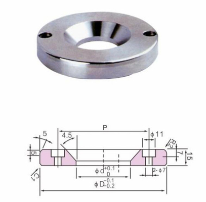 SKD61 DIN ชิ้นส่วนแม่พิมพ์ฉีดพลาสติก, MISUMI Locating Rings A Type B Type