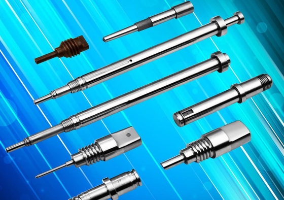 SKH51 TiCN ชิ้นส่วนแม่พิมพ์ฉีดพลาสติก Nitriding Straight Ejector Pin