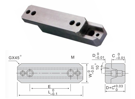 SUJ2 Nitride Locating Block Taper Mold YK30 ส่วนประกอบการจัดตำแหน่ง