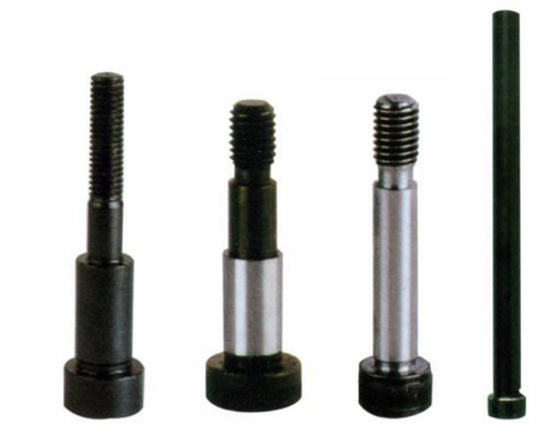 HRC 38-44 ชิ้นส่วนแม่พิมพ์ที่มีความแม่นยำ Hex Head Shoulder Bolt Bright Treatment ISO 7379
