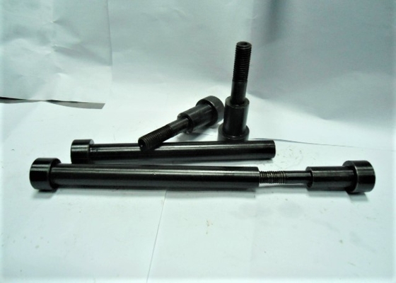 ชิ้นส่วนแม่พิมพ์ความแม่นยำ JIS A Type C ประเภทสแตนเลสสตีลไหล่ Bolt Chemical Black