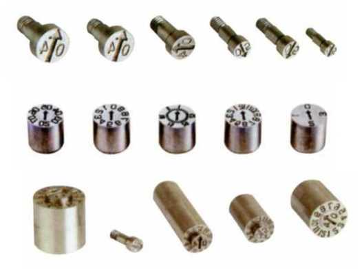 S136 Hasco Straight Core Pin, หมุดอีเจ็คเตอร์ฉีดขึ้นรูปพร้อมสลักวันที่เครื่องหมายวันที่