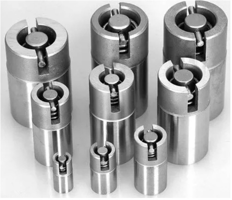 6mm ANSI ชิ้นส่วนแม่พิมพ์พลาสติกที่มีความแม่นยำ 40CR Air Poppet Valve Air Ejector Pin