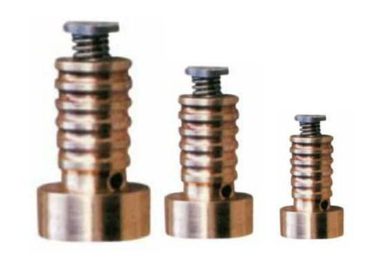 แม่พิมพ์ฉีดวาล์วทองเหลือง SUS420 แก๊ส Vent Air Poppet Valve มาตรฐาน CUMSA