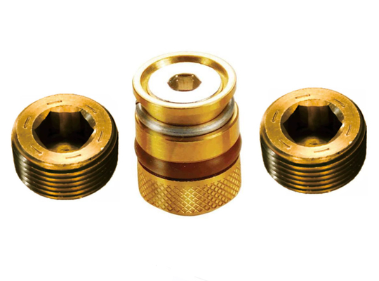 MISUMI Mould Cooling Components 10mm Dia แม่พิมพ์ทองเหลืองวงจรระบายความร้อน Water Plugs