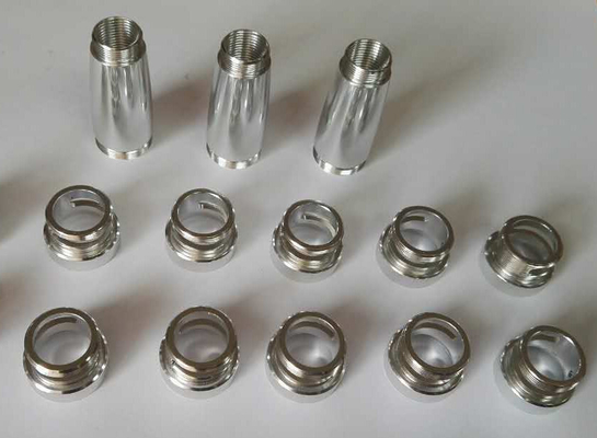 ชิ้นส่วนกลึง CNC สแตนเลส SKD61 ชิ้นส่วนทองแดงอลูมิเนียมสำหรับระบบอัตโนมัติ
