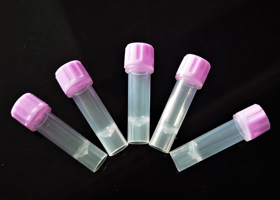 EDTA Mini Blood Collection Tube Clot Activator ส่วนประกอบของ Mini Tube