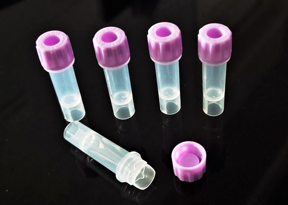 EDTA Mini Blood Collection Tube Clot Activator ส่วนประกอบของ Mini Tube