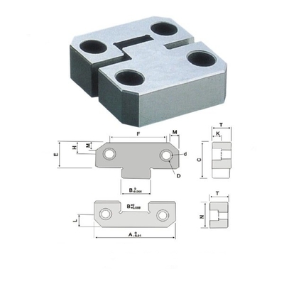 1.2210 TiCN Locating Block Square Block Set อุปกรณ์เสริมแม่พิมพ์