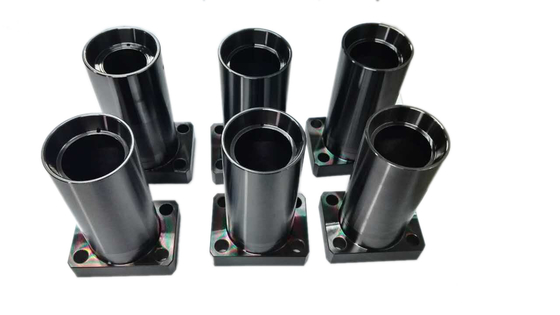 ชิ้นส่วนกลึงที่มีความแม่นยำในการเป่าด้วยทราย Nickl Plating Chrome